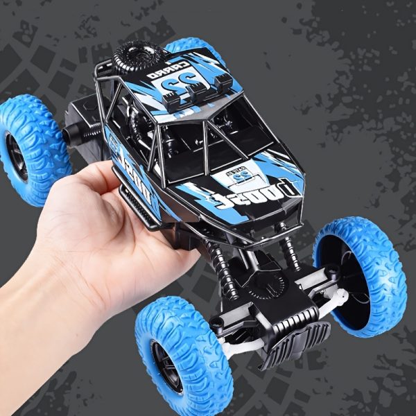 Remote Control Off- Road Climbing Car High-Speed Racing Car Charging Light Toy Model Car As Halloween Gift