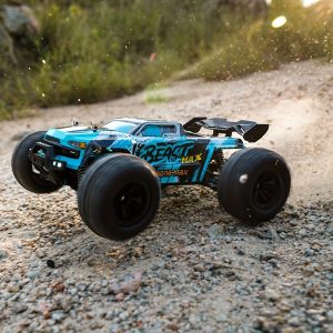 Remote Control All-Terrain Off-Road Vehicle: Brushless Motor, 4WD, 80KM/H Speed, Equipped With LED Headlights Halloween Christmas Gift