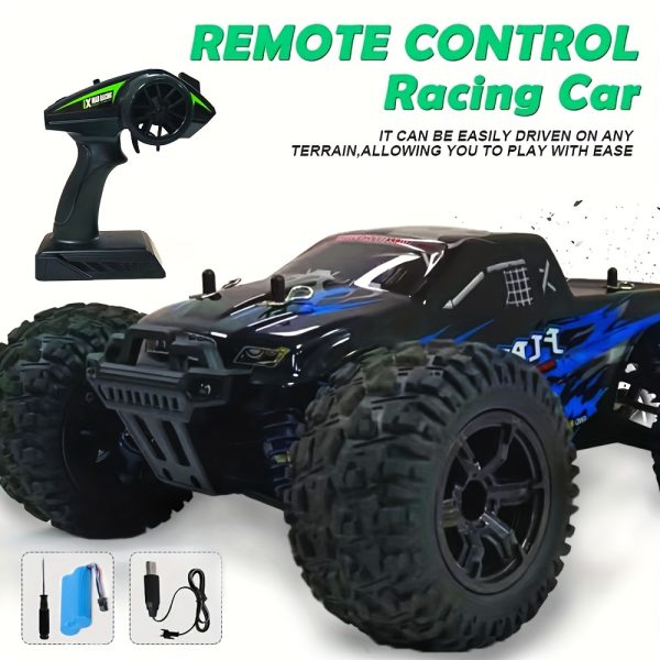 1:16 High Speed Off-road Vehicle, 2.4G Remote Control Drift Car 40KM/H, Adapt To All Terrain Monster Off-road Vehicle, 4WD Remote Control Car, Halloween Thanksgiving Christmas Gift For Boys And Adults