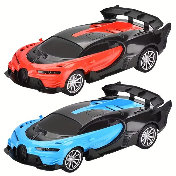 1:24 Four-channel RC Car Kids Toy Simulation Model With LED Car Lights, Extreme Speed Drift RC Car Toy, Birthday Gift Christmas, Halloween Gift