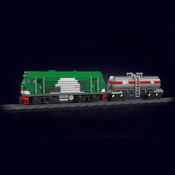 With Color Box Mould KING 12026 MOC City Train HXN 3 Diesel Locomotive Building Blocks Set, Rmote Control Train Toys Blocks Assembly 1090??pcs Bricks Model.