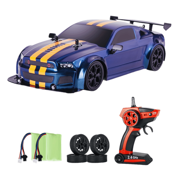 iBliver RC Drift Car, 1:14 Remote Control Car 4WD Drift GT RC Cars Vehicle High Speed Racing RC Drifting Car Gifts Toy for Boys Kids